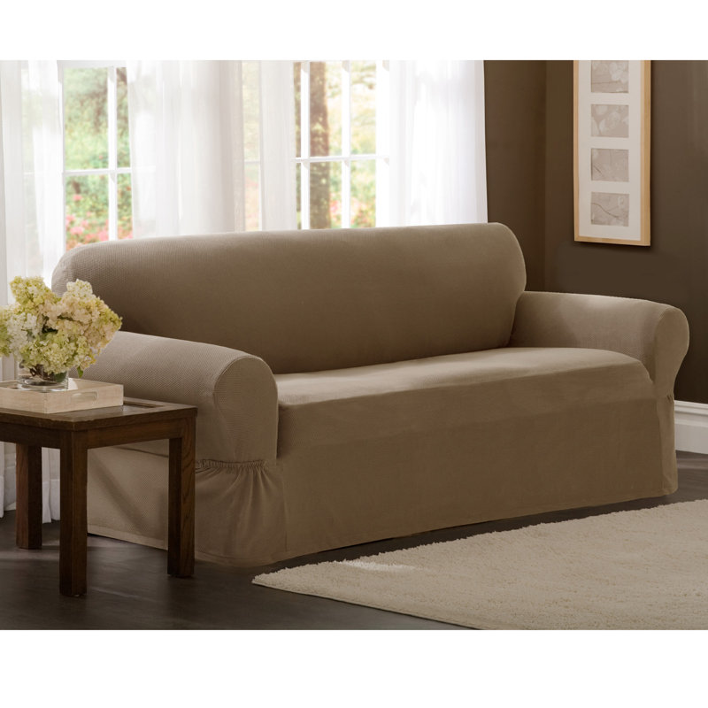 Darby Home Co Box Cushion Sofa Slipcover & Reviews Wayfair